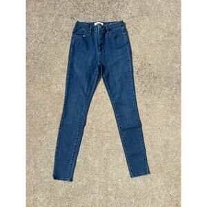 Pacsun Pants Women Size 25‎ Dark Wash Power Super Stretch Push Up Jegging Casual